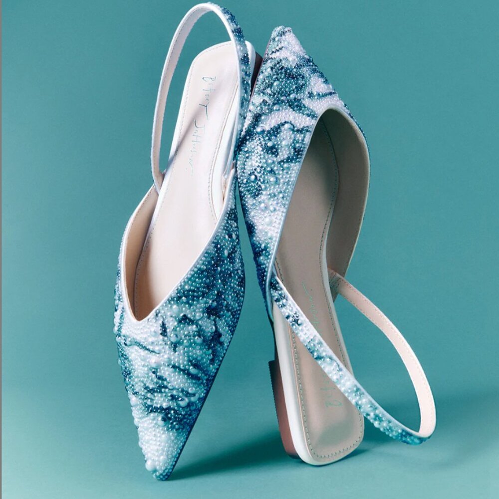 Betsey Johnson Slingback Flats